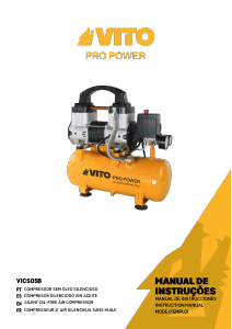 Handleiding Vito VICSOS8 Compressor