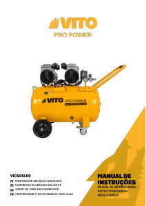 Manual Vito VICSOS100 Compressor