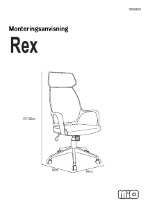 Manual Mio Rex Scaun de birou