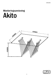 说明书 Mio Akito 咖啡桌