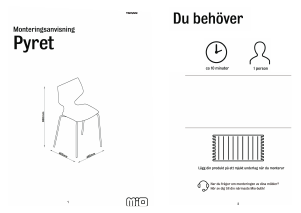Руководство Mio Pyret Стул