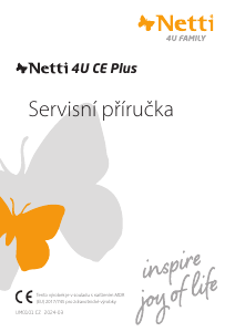 Manuál Netti 4U CE Plus Invalidní vozík