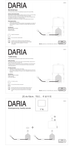 Handleiding Mio Daria Lamp