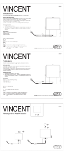 Manual Mio Vincent Lamp