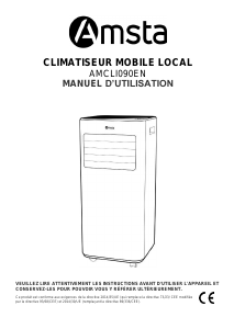 Manual Amsta AMCLI090EN Air Conditioner