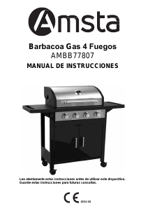 Manual de uso Amsta AMBB77807 Barbacoa