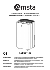 Manual de uso Amsta AMDES112E Deshumidificador