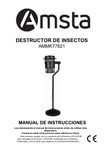 Manual de uso Amsta AMMK77821 Repelente electrónico las plagas