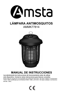 Manual de uso Amsta AMMK77814 Repelente electrónico las plagas