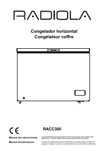 Manual de uso Radiola RACC300 Congelador