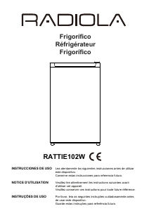 Manual Radiola RATTE102W Frigorífico