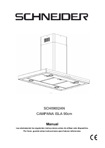 Manual de uso Schneider SCHI9602AN Campana extractora