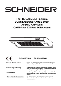 Bedienungsanleitung Schneider SCHC6018SL Dunstabzugshaube