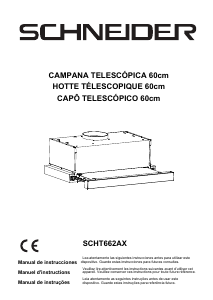 Mode d’emploi Schneider SCHT662AX Hotte aspirante