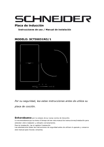 Manual de uso Schneider SCTI6031N3/1 Placa