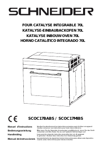 Manual de uso Schneider SCOC17BABS Horno