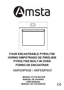 Manual de uso Schneider AMFEMP60B Horno