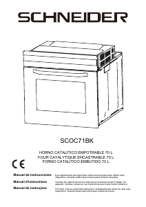 Mode d’emploi Schneider SCOC71BK Four