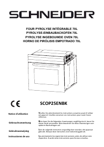 Mode d’emploi Schneider SCOP25ENBK Four