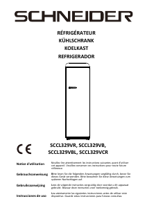 Bedienungsanleitung Schneider SCCL329VR Kühlschrank