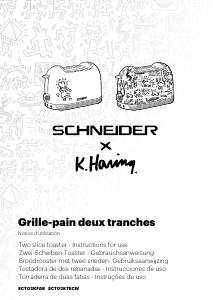 Bedienungsanleitung Schneider SCTO2KTECW Toaster