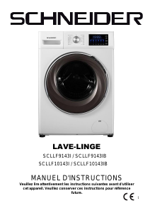Mode d’emploi Schneider SCLLF9143I Lave-linge