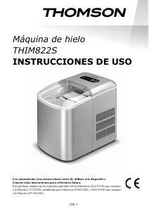 Manual de uso Thomson THIM822S Máquina de hacer hielo