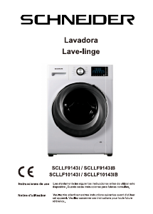 Mode d’emploi Schneider SCLLF10143IB Lave-linge