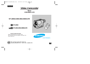 Handleiding Samsung VP-L800U Camcorder