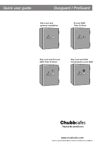 说明书 Chubb DuoGuard T2 保险箱