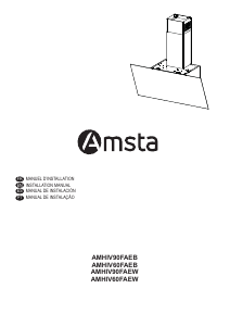 Mode d’emploi Amsta AMHIV90FAEW Hotte aspirante