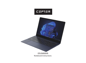 Manual Cepter CCLOUD15I5 Cloud Laptop