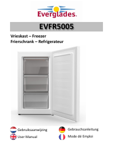 Bedienungsanleitung Everglades EVFR5005 Gefrierschrank