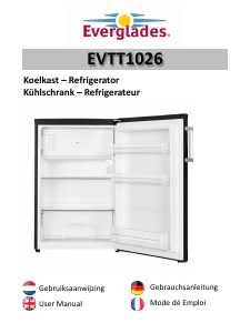 Manual Everglades EVTT1026 Refrigerator