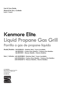 Manual Kenmore 146.30213510 Barbecue