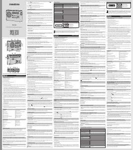 Bedienungsanleitung Sangean PR-D4 Radio