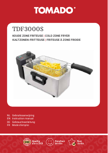 Manual Tomado TDF3000S Deep Fryer