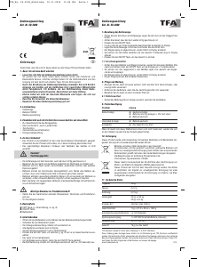 Manual de uso TFA 50.3000 Escala de equipaje