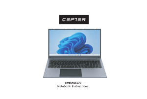 Manual Cepter CEMIRAGE17C Mirage Laptop