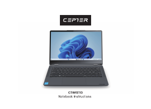 Manual Cepter CTWISTI3 Twist Laptop