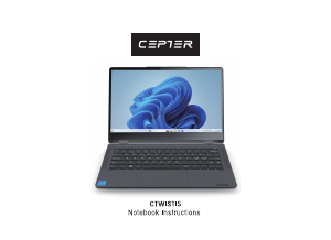 Manual Cepter CTWISTI5 Twist Laptop