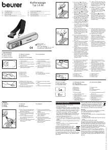 Mode d’emploi Beurer LS 06 Pèse bagages