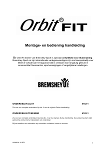 Handleiding Bremshey Orbit Fit (4182a) Crosstrainer