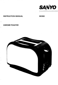 Handleiding Sanyo SK-SB2 Broodrooster