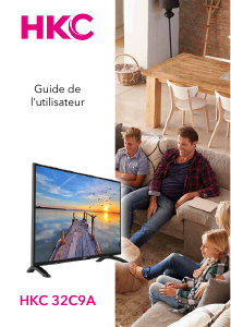 Mode d’emploi HKC 32C9A Téléviseur LED
