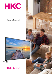 Manual HKC 43F6 LED Television