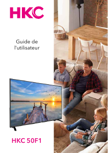 Mode d’emploi HKC 50F1 Téléviseur LED