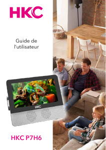Mode d’emploi HKC P7H6 Téléviseur LED