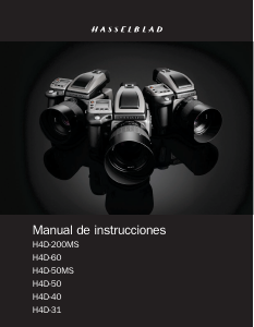 Manual de uso Hasselblad H4D-50 Cámara digital