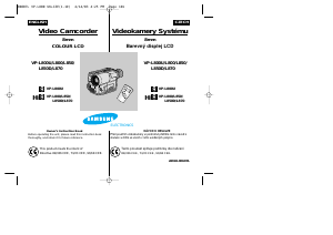 Manuál Samsung VP-L850D Videokamera